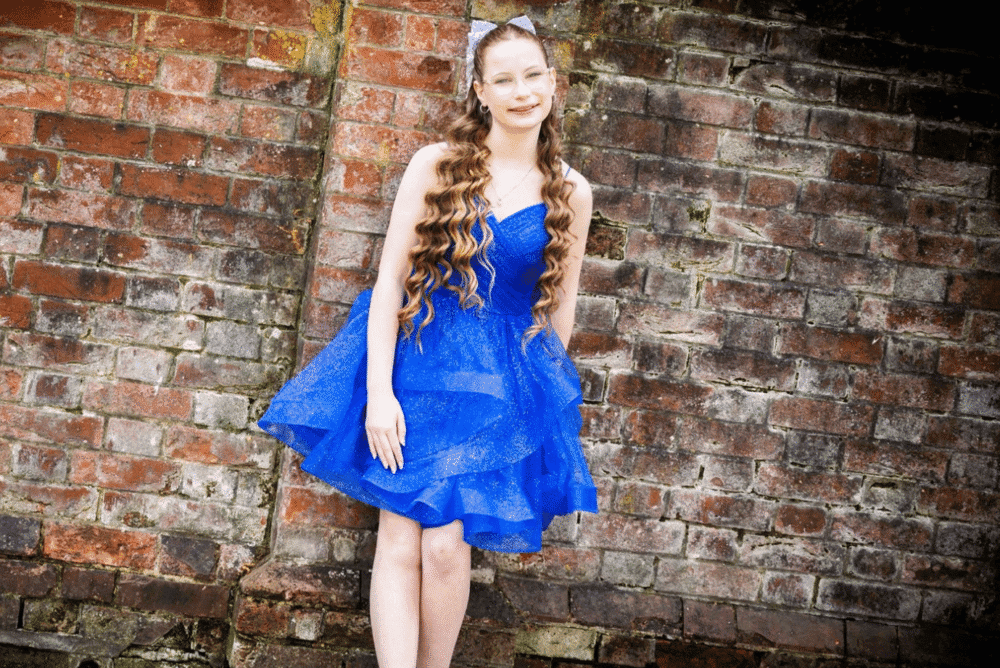 Royal Blue Tween Party Dress