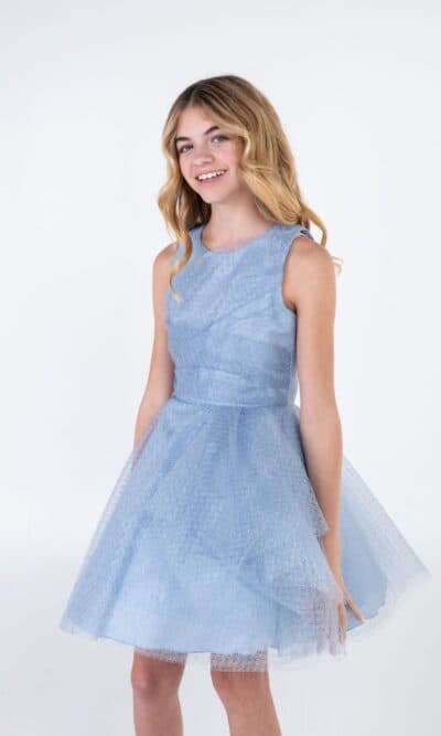 open lace back dress Zoe, Ltd  Tagged "tween dress"  Layla's Boutique