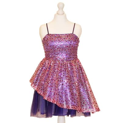 green emerald velvet dress Un Deux Trois Girls' Short Sleeve Boucle Dress in Ivory at Nordstrom, Size 14 main image 1