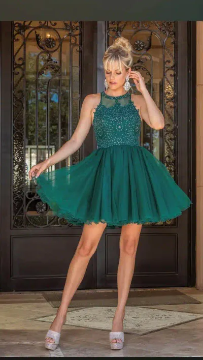 green queen dress May Queen LK221 main image 1