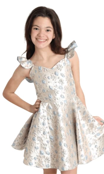 strapless open back dress Bring The Cocoa Flannel Dress In Pink main image 1